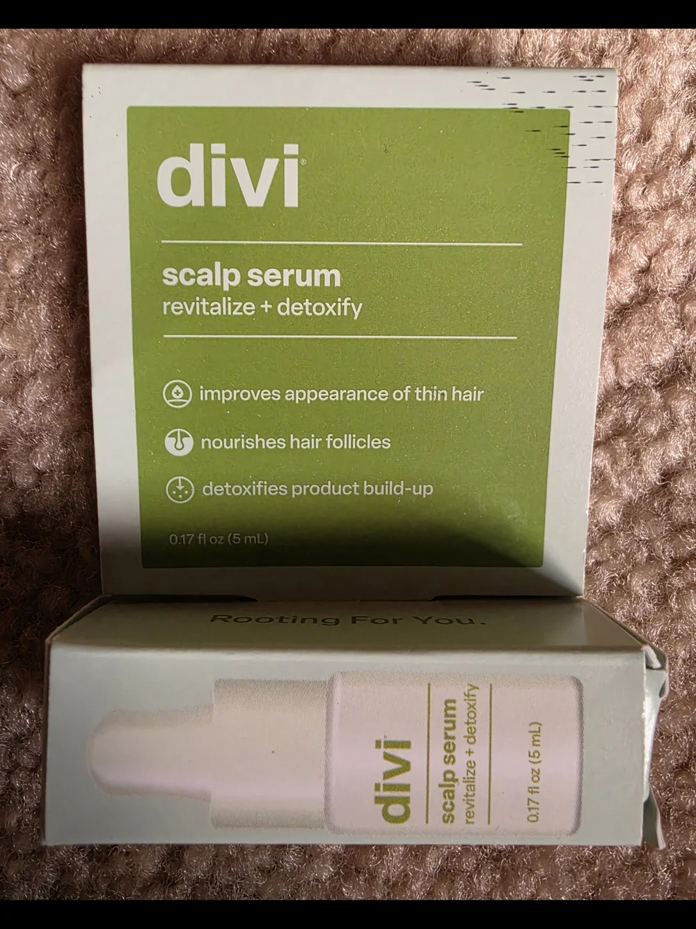 divi 2-piece Volumizing Shampoo & Scalp Serum $20 NWT
